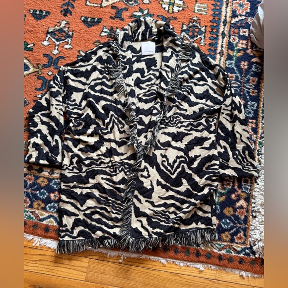 Aldo Martins Sweaters - Aldomartins Animal Print Cardigan